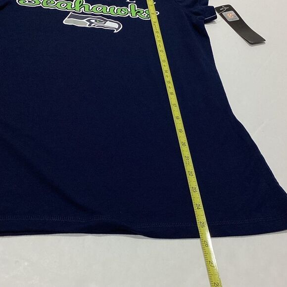 Seattle Seahawks Sleepwear T-Shirt NFL Team Apparel Brand NWT Women's S - Picture 10 of 11